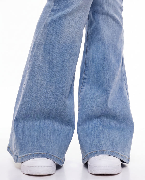 The Flare, High-Rise Sculpting Denim